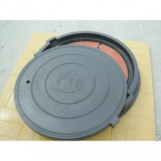 Люки полимерные ПП 630/770/600/4 тип Л 3 тн (черный)