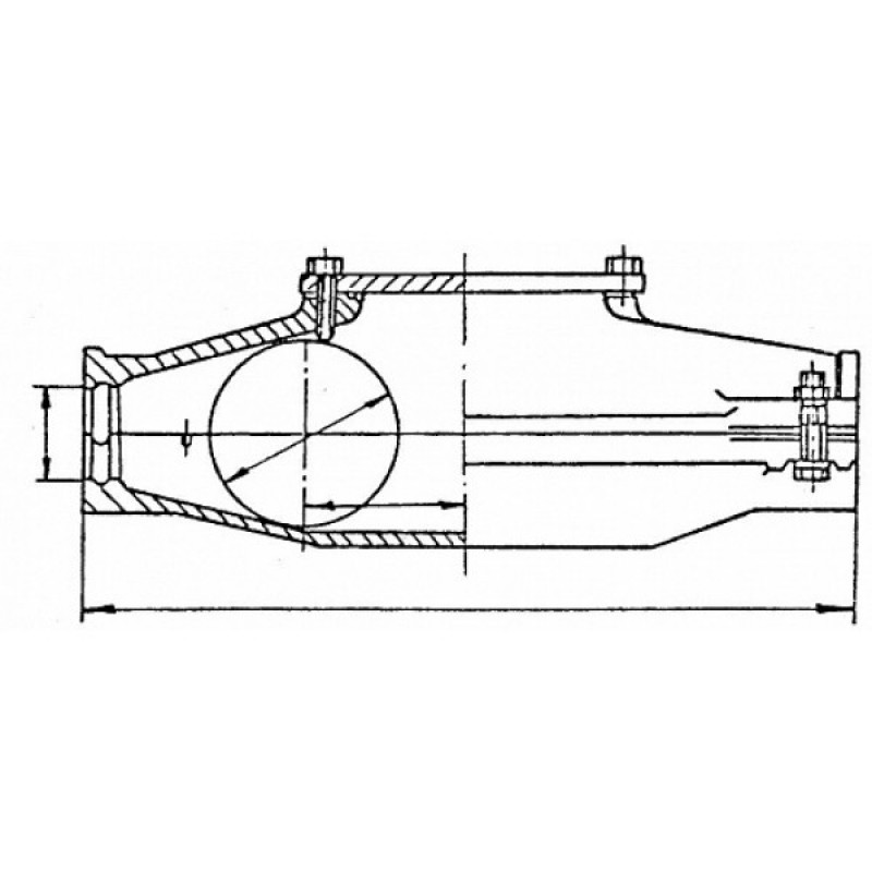 Муфта чугунная С-50М